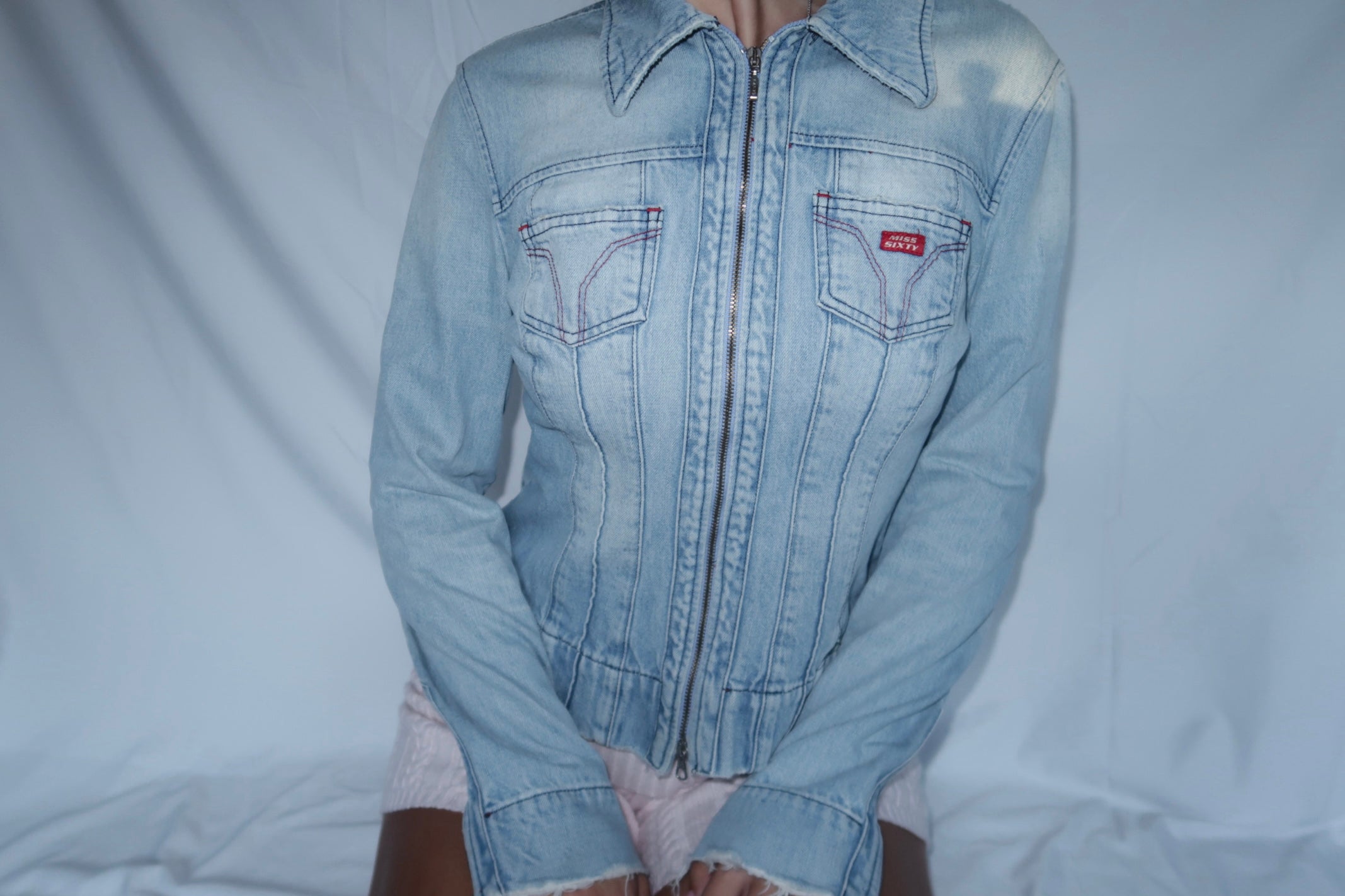 Miss Sixty Denim Zip Up