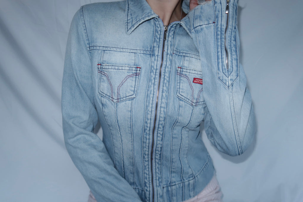 Miss Sixty Denim Zip Up